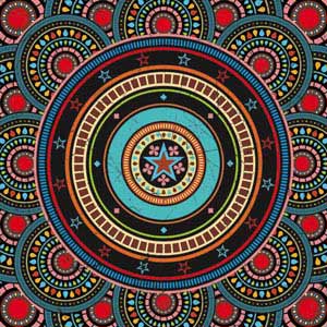 Infinite Circle Colored Surface Book 2 13.5in Skin